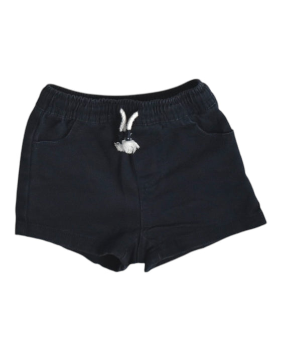 A Black Shorts from Seed in size 3-6M for neutral. (Front View)