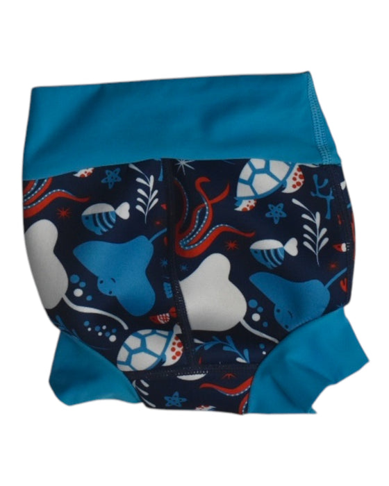 A Multicolour Swim Diapers from Splash About in size 3-6M for boy. (Back View)
