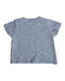 A Blue Short Sleeve T Shirts from Monica + Andy in size 3-6M for girl. (Back View)