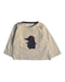 A Beige Long Sleeve Tops from Pigeon in size 3-6M for boy. (Front View)