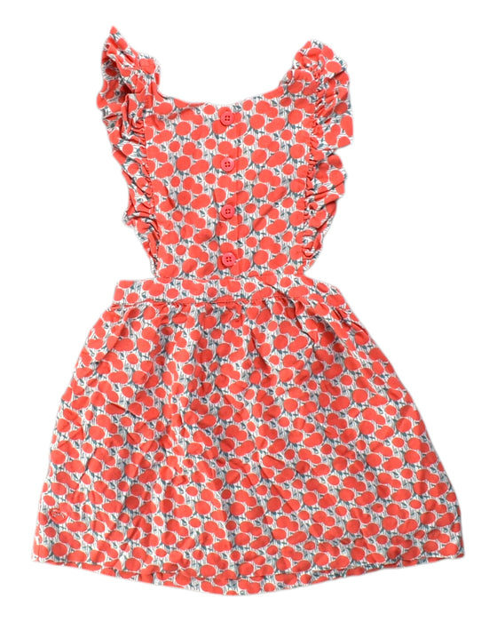 A Multicolour Sleeveless Dresses from Chateau de Sable in size 4T for girl. (Front View)