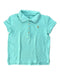 A Blue Short Sleeve Polos from Polo Ralph Lauren in size 6T for neutral. (Front View)
