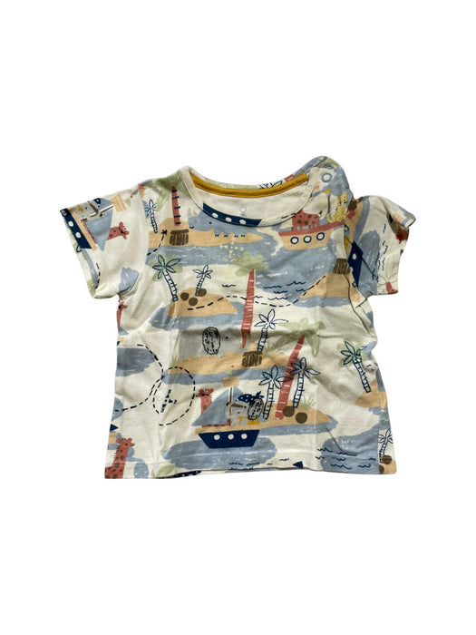 A Multicolour Short Sleeve T Shirts from Mothercare in size 3-6M for boy. (Front View)