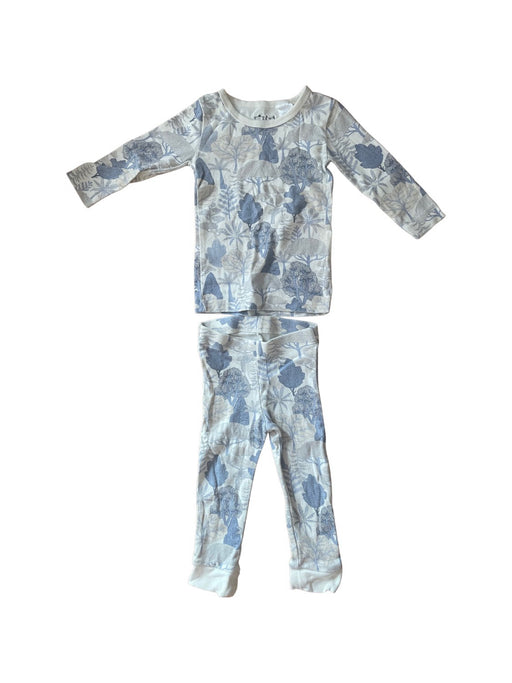 A White Pyjama Sets from Wilson & Frenchy in size 12-18M for neutral. (Front View)