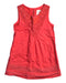 A Red Sleeveless Dresses from Boden in size 18-24M for girl. (Front View)
