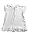 A White Short Sleeve Polos from Ralph Lauren in size 6-12M for girl. (Front View)