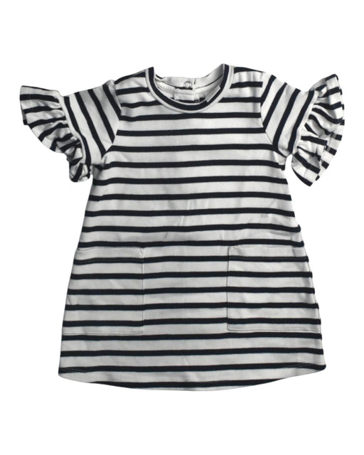 A Black Short Sleeve Dresses from Seed in size 12-18M for girl. (Front View)