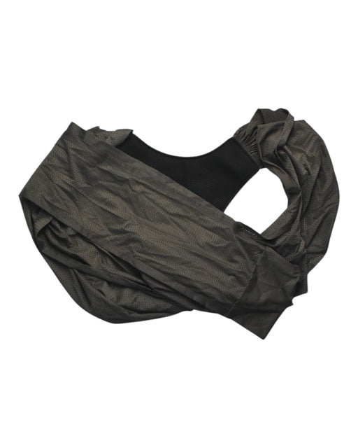 A Black Baby Carriers from Konny in size 0-3M for neutral. (Front View)