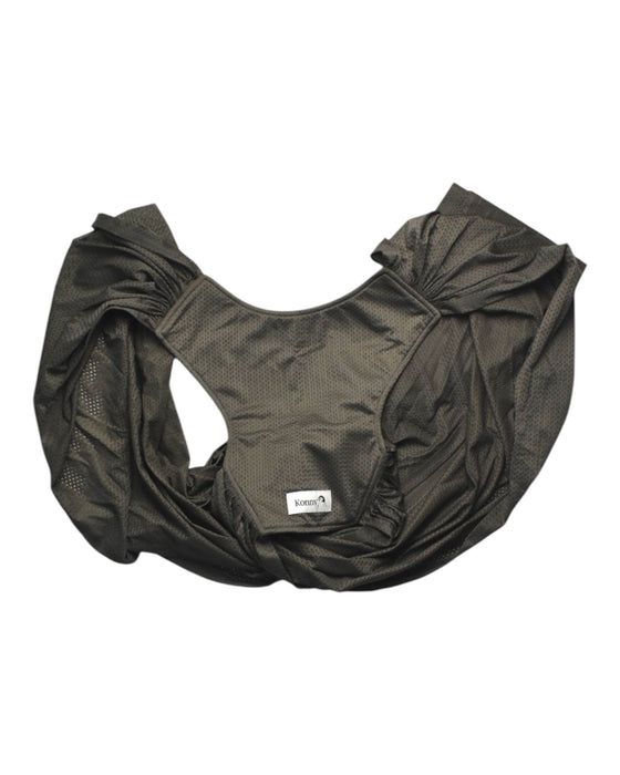 A Black Baby Carriers from Konny in size 0-3M for neutral. (Back View)