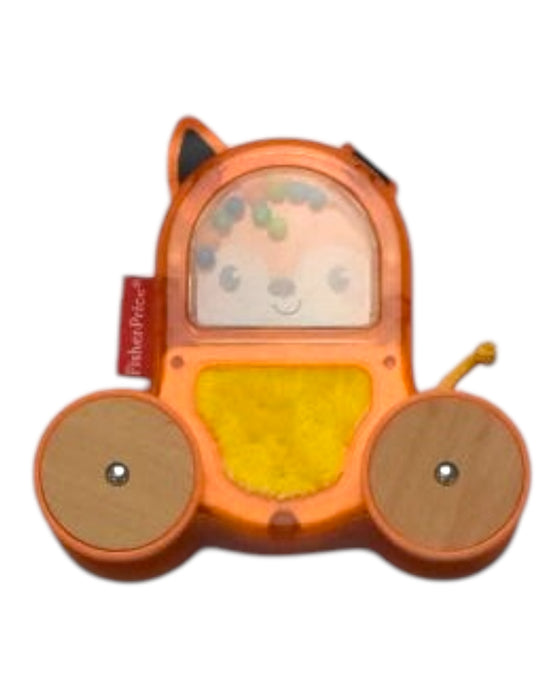 A Orange Musical Toys & Rattles from Fisher Price in size O/S for neutral. (Front View)