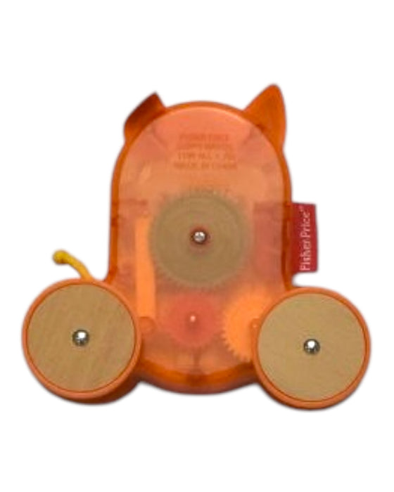 A Orange Musical Toys & Rattles from Fisher Price in size O/S for neutral. (Back View)