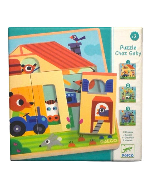 A Multicolour Board Games & Puzzles from Djeco in size O/S for neutral. (Front View)