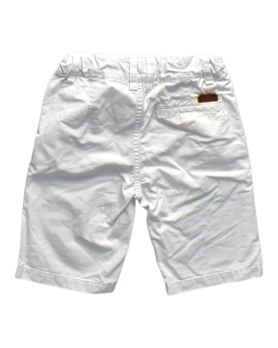 A White Shorts from Jacadi in size 7Y for boy. (Back View)