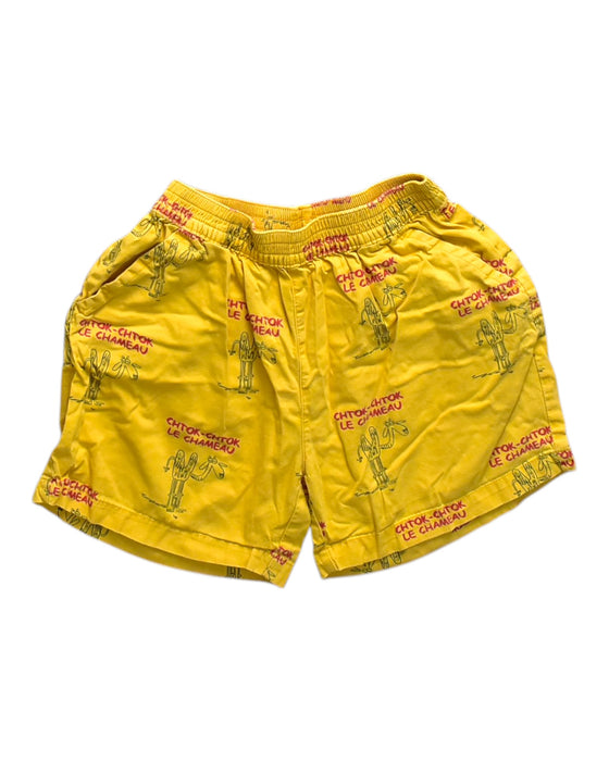 A Yellow Shorts from Jellymade in size 9Y for neutral. (Front View)