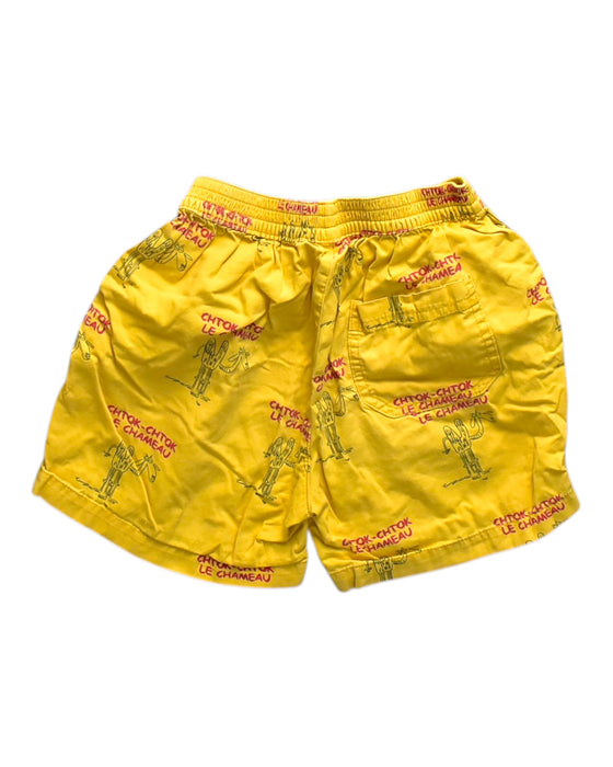 A Yellow Shorts from Jellymade in size 9Y for neutral. (Back View)