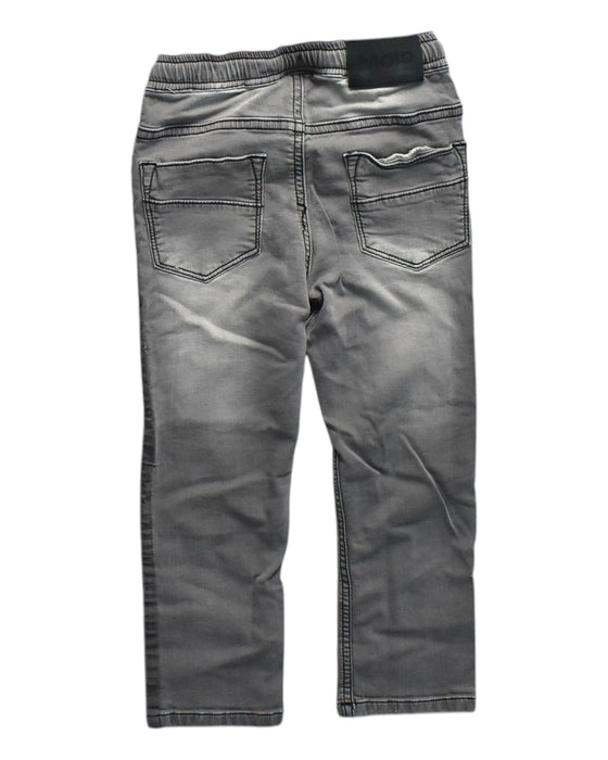 A Grey Jeans from Molo in size 6T for neutral. (Back View)