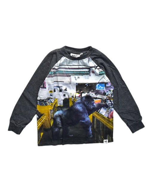 A Multicolour Long Sleeve T Shirts from Molo in size 6T for neutral. (Front View)