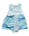 A Blue Sleeveless Dresses from Oeteo in size 18-24M for girl. (Front View)