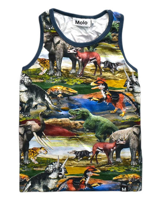 A Multicolour Sleeveless T Shirts from Molo in size 10Y for boy. (Front View)