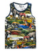 A Multicolour Sleeveless T Shirts from Molo in size 10Y for boy. (Front View)
