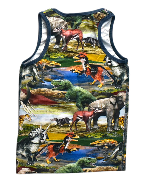 A Multicolour Sleeveless T Shirts from Molo in size 10Y for boy. (Back View)