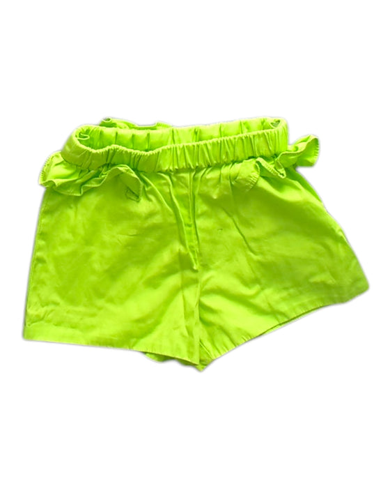 A Green Shorts from Jacadi in size 12-18M for girl. (Front View)