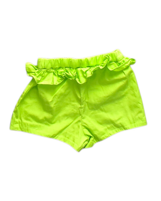A Green Shorts from Jacadi in size 12-18M for girl. (Back View)