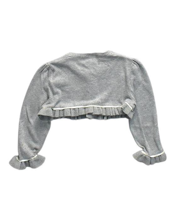 A Grey Cardigans from Burberry in size 12-18M for girl. (Back View)