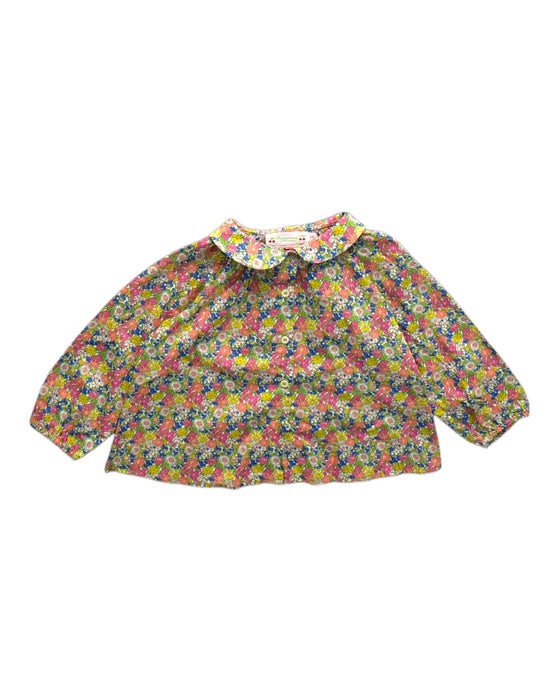 A Multicolour Long Sleeve Tops from Bonpoint in size 2T for girl. (Front View)