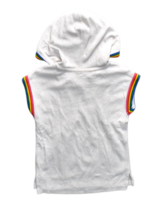 A White Sleeveless Tops from Hanna Andersson in size 2T for girl. (Back View)