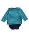 A Multicolour Long Sleeve Bodysuits from Petit Bateau in size 12-18M for neutral. (Back View)