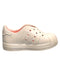 A White Sneakers from Adidas in size 3T for neutral. (Front View)