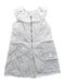 A White Sleeveless Dresses from Obaibi - Okaidi in size 10Y for girl. (Back View)