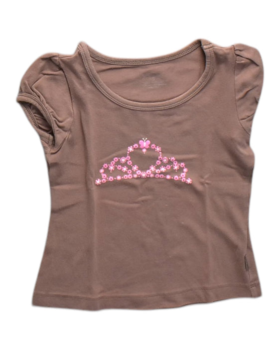 A Brown Short Sleeve Tops from Pumpkin Patch in size 3T for girl. (Front View)