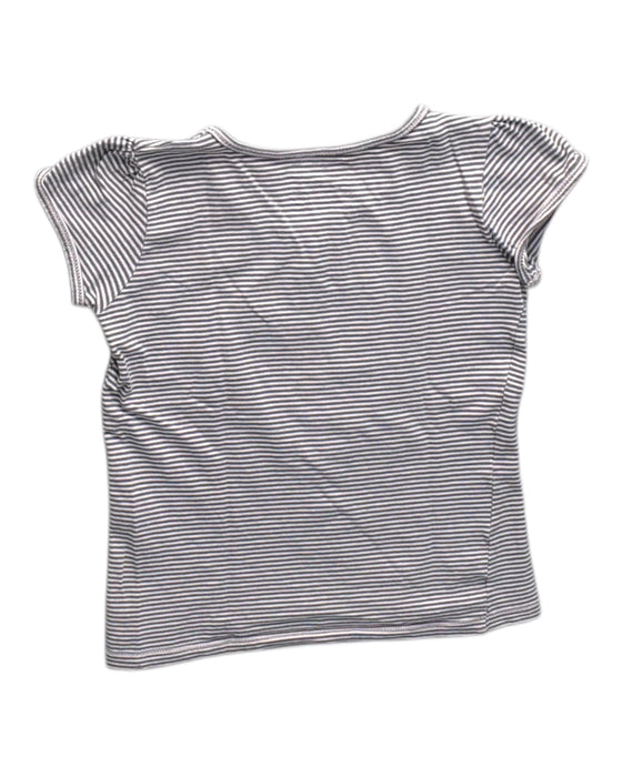 A White Short Sleeve Tops from Pumpkin Patch in size 7Y for girl. (Back View)