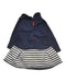 A Navy Sweater Dresses from Petit Bateau in size 6-12M for girl. (Back View)