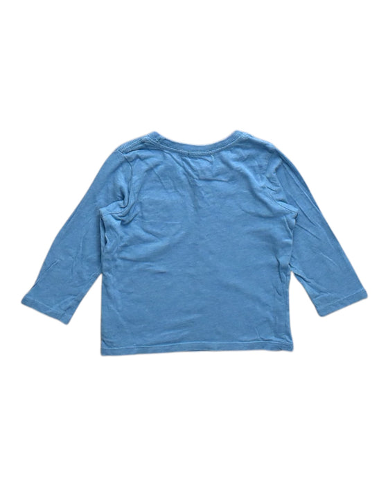 A Blue Long Sleeve T Shirts from Purebaby in size 6-12M for neutral. (Back View)