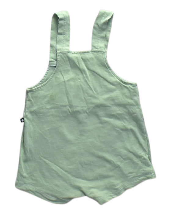 A Green Sleeveless Rompers from Petit Bateau in size 12-18M for neutral. (Back View)