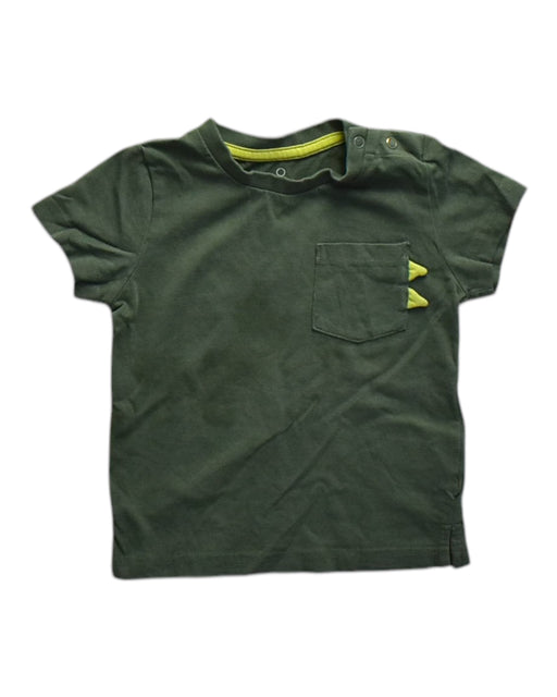 A Green Short Sleeve T Shirts from Mothercare in size 6-12M for neutral. (Front View)
