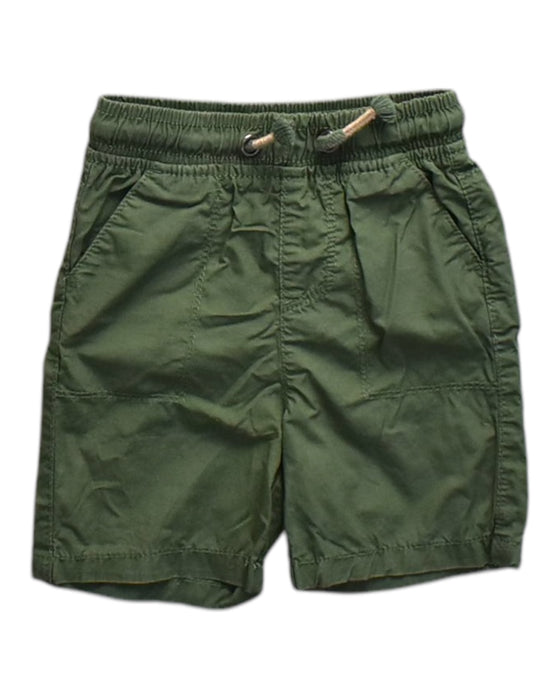 A Green Shorts from Mothercare in size 6-12M for neutral. (Front View)