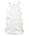 A White Sleepsacs from Petit Bateau in size 0-3M for neutral. (Front View)