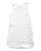 A White Sleepsacs from Petit Bateau in size 0-3M for neutral. (Front View)