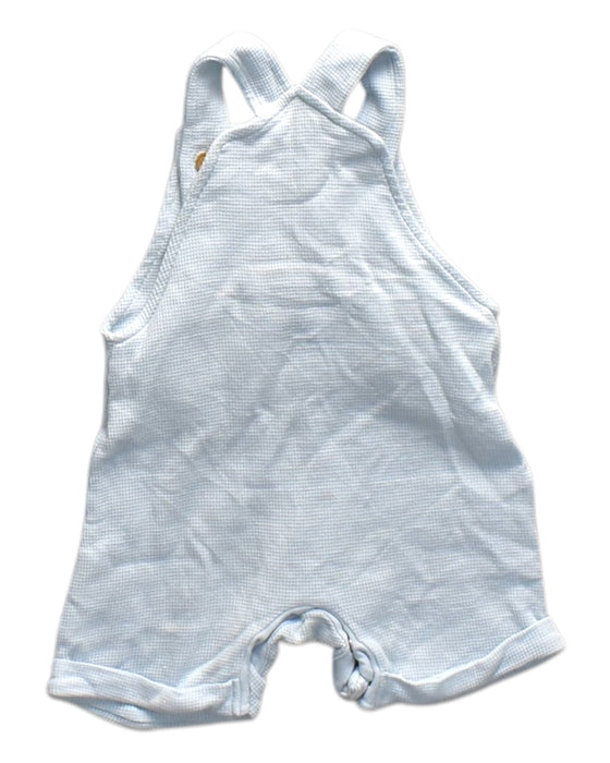 A Blue Sleeveless Rompers from Mothercare in size 3-6M for neutral. (Back View)