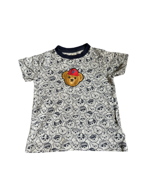 A White Short Sleeve T Shirts from Polo Ralph Lauren in size 3T for boy. (Front View)