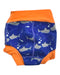 A Multicolour Swim Diapers from Splash About in size 2T for boy. (Back View)