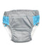 A Grey Underwear from Kangacare in size 2T for neutral. (Front View)