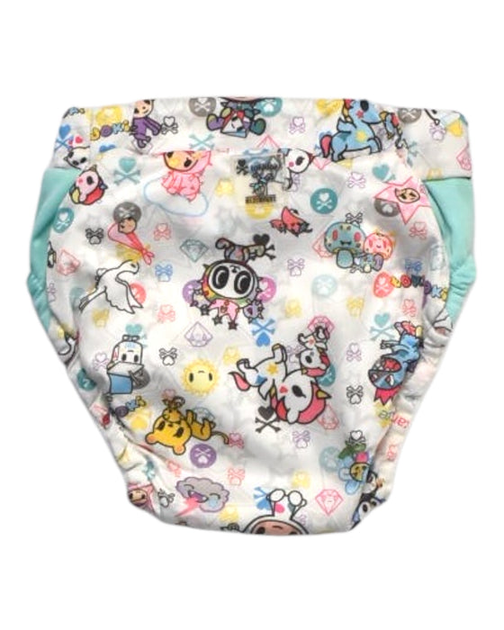 A Multicolour Cloth Diapers from Kangacare in size 2T for girl. (Back View)