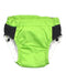 A Green Swim Diapers from Kangacare in size 2T for boy. (Front View)