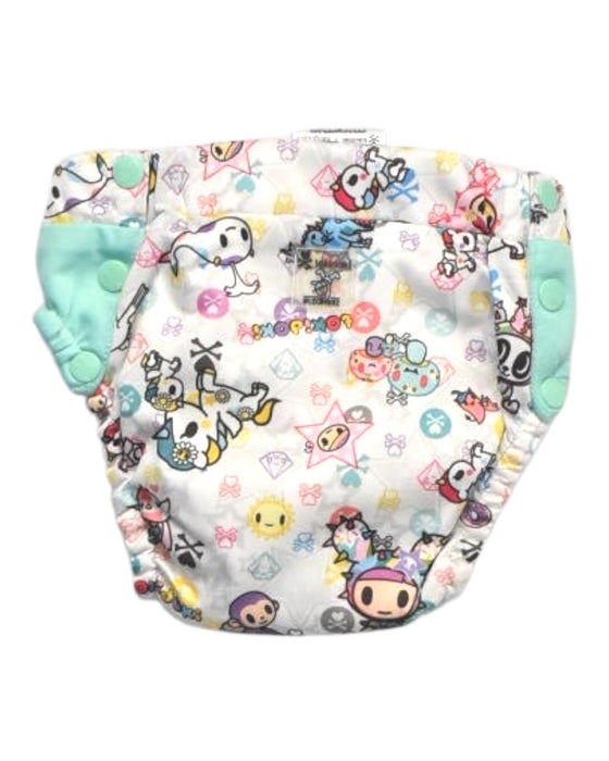 A Multicolour Cloth Diapers from Kangacare in size 2T for girl. (Back View)