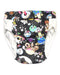 A Multicolour Swim Diapers from Kangacare in size 4T for girl. (Front View)
